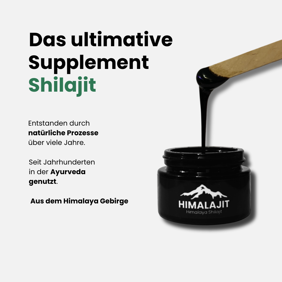 100% reines Himalaya Shilajit