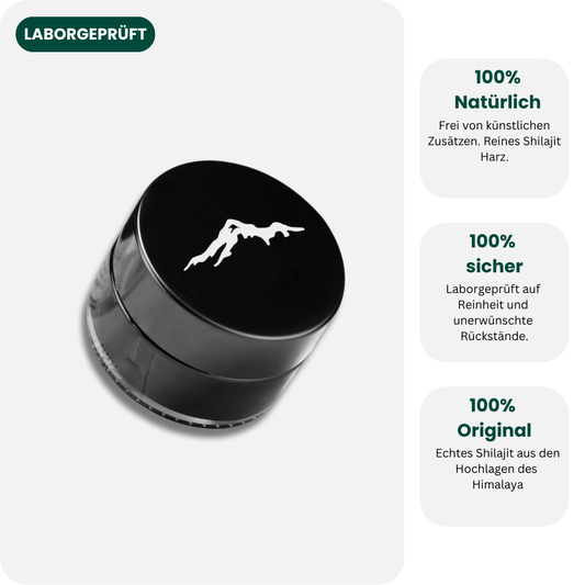 100% reines Himalaya Shilajit