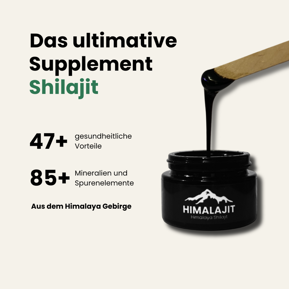 Shilajit Pur 100% Du Pakistan - Résine De L'Himalaya, Riche En Acide Fulvique, NEUF